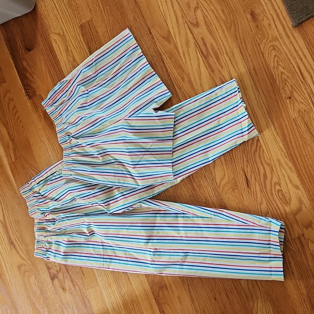Colorful pajama pants/short SET